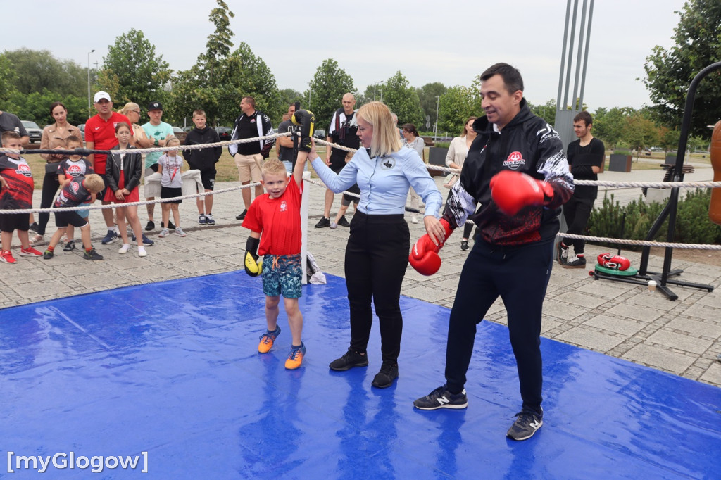 Piknik bokserski na Bulwarze Nadodrzańskim