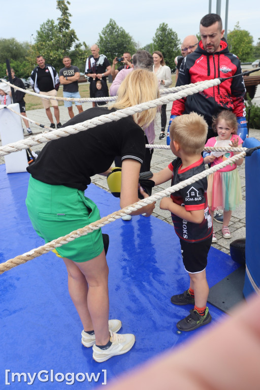 Piknik bokserski na Bulwarze Nadodrzańskim