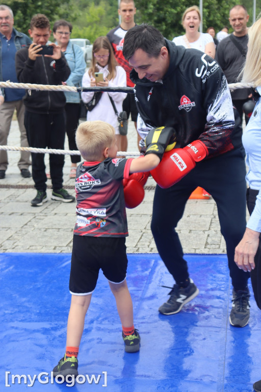Piknik bokserski na Bulwarze Nadodrzańskim