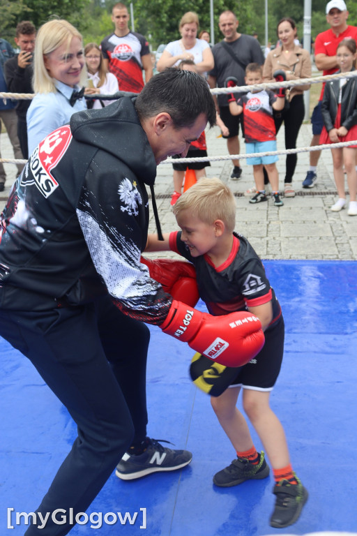 Piknik bokserski na Bulwarze Nadodrzańskim