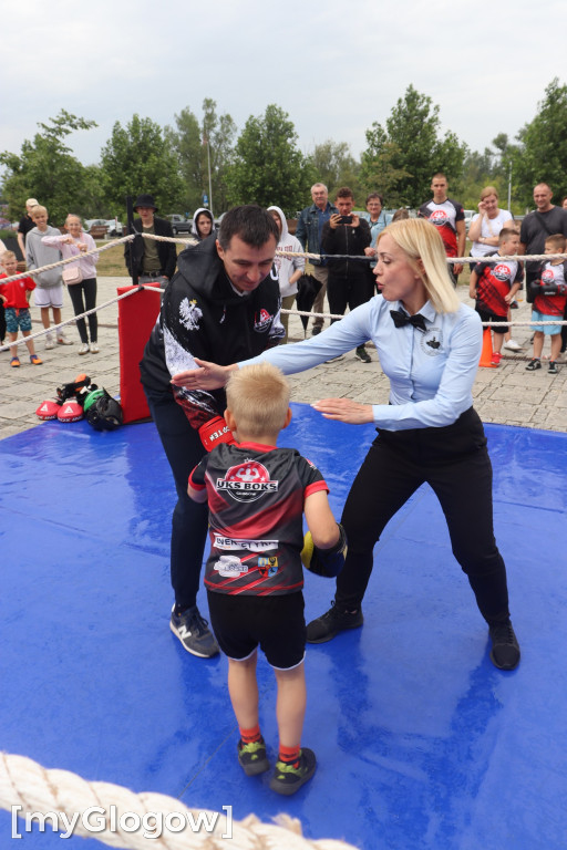 Piknik bokserski na Bulwarze Nadodrzańskim