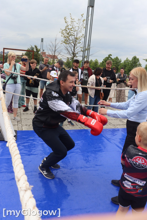 Piknik bokserski na Bulwarze Nadodrzańskim