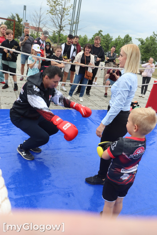 Piknik bokserski na Bulwarze Nadodrzańskim