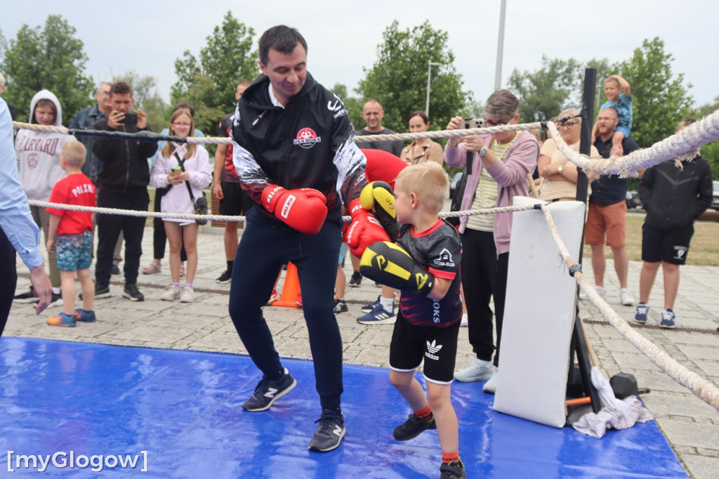 Piknik bokserski na Bulwarze Nadodrzańskim