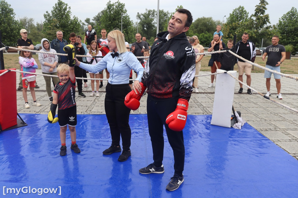 Piknik bokserski na Bulwarze Nadodrzańskim