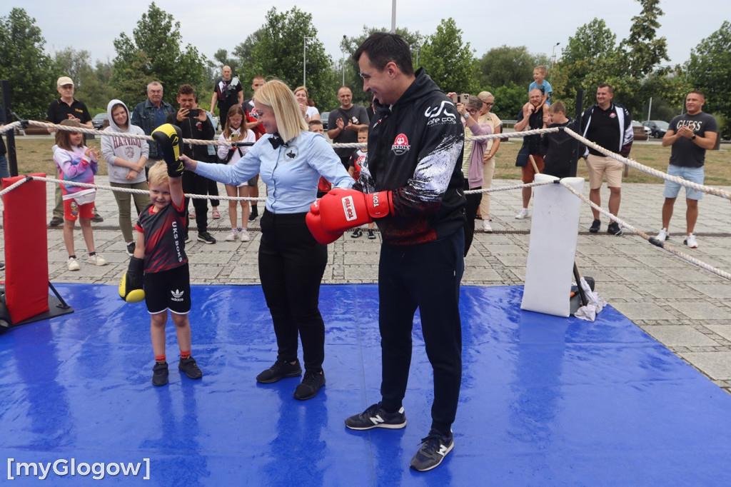 Piknik bokserski na Bulwarze Nadodrzańskim