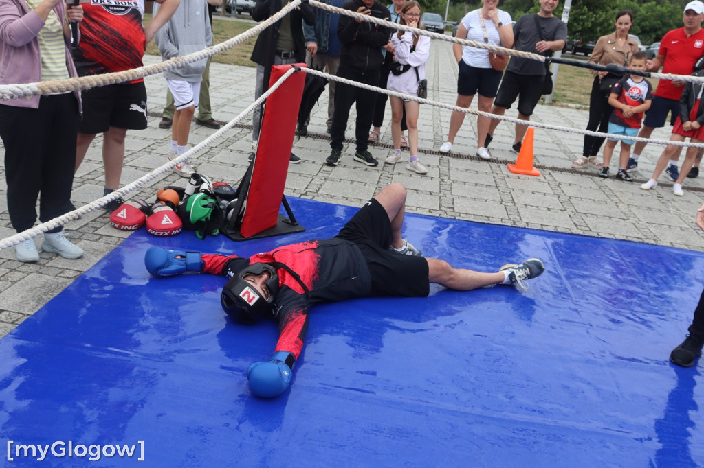 Piknik bokserski na Bulwarze Nadodrzańskim