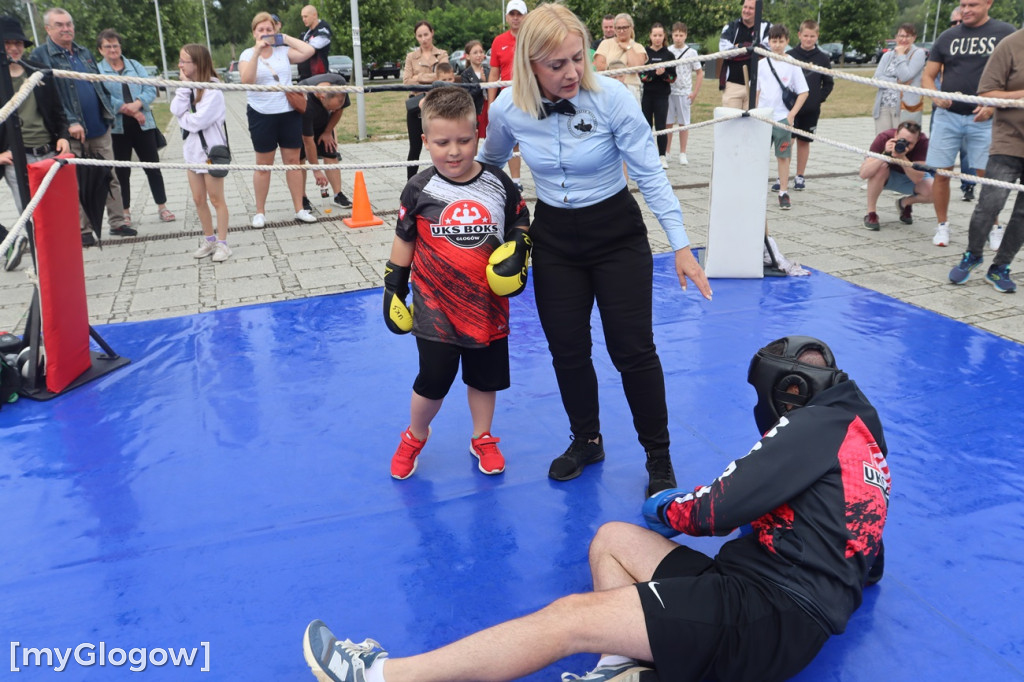 Piknik bokserski na Bulwarze Nadodrzańskim