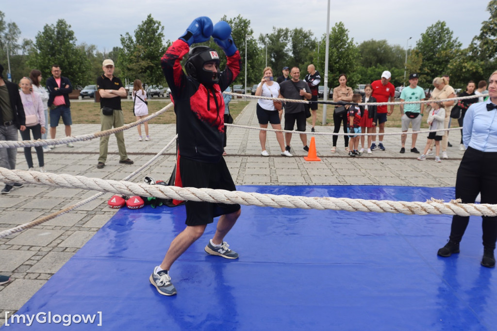 Piknik bokserski na Bulwarze Nadodrzańskim