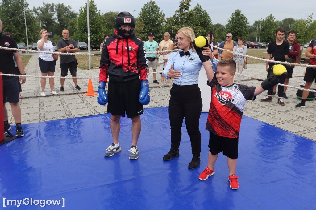 Piknik bokserski na Bulwarze Nadodrzańskim