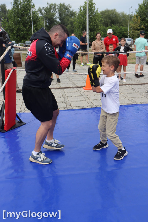 Piknik bokserski na Bulwarze Nadodrzańskim