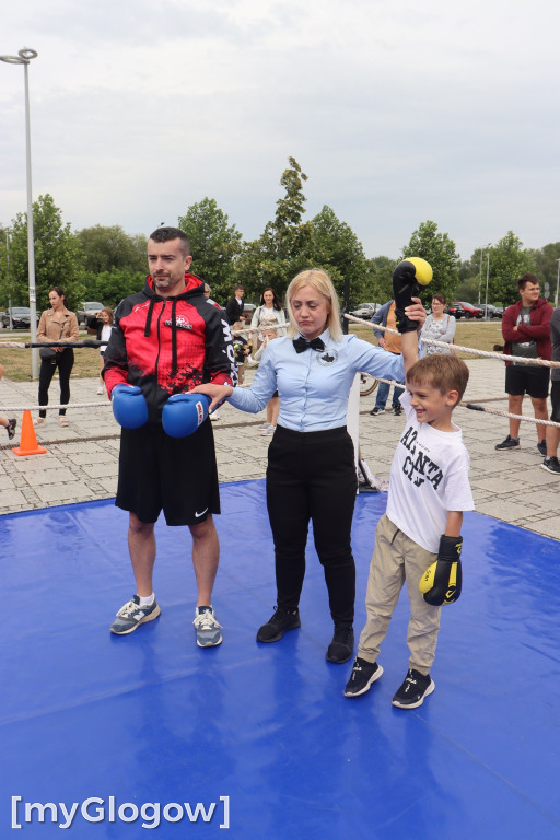 Piknik bokserski na Bulwarze Nadodrzańskim
