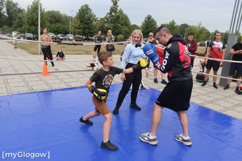 Piknik bokserski na Bulwarze Nadodrzańskim
