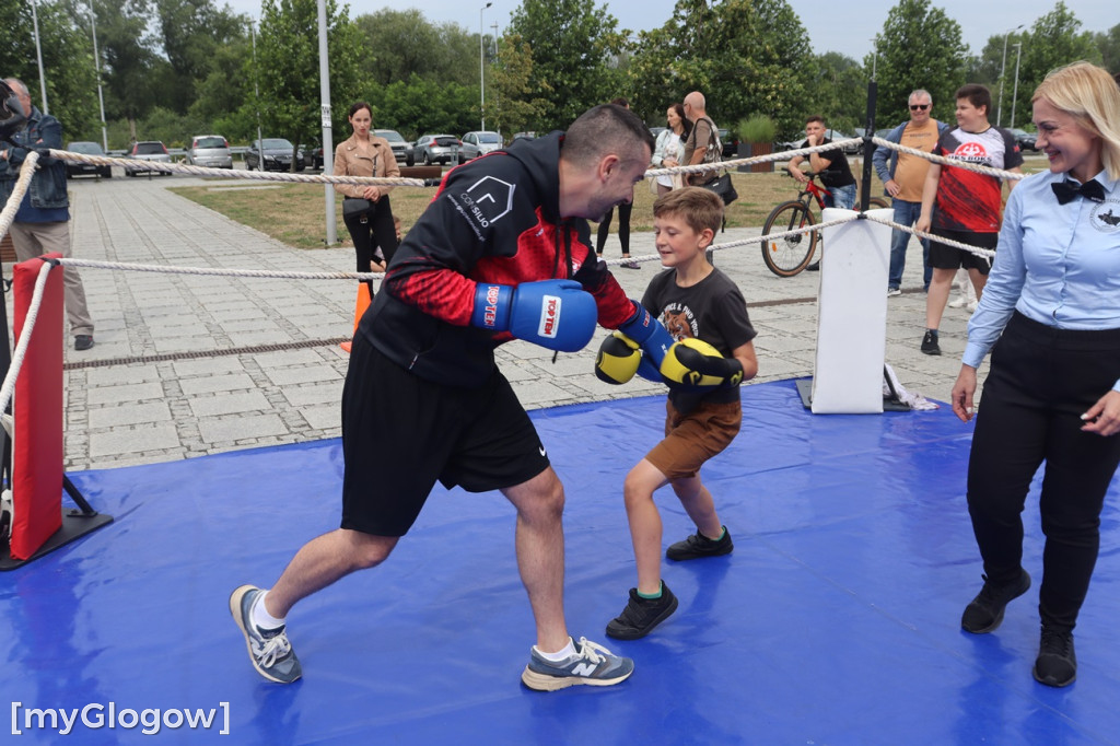 Piknik bokserski na Bulwarze Nadodrzańskim