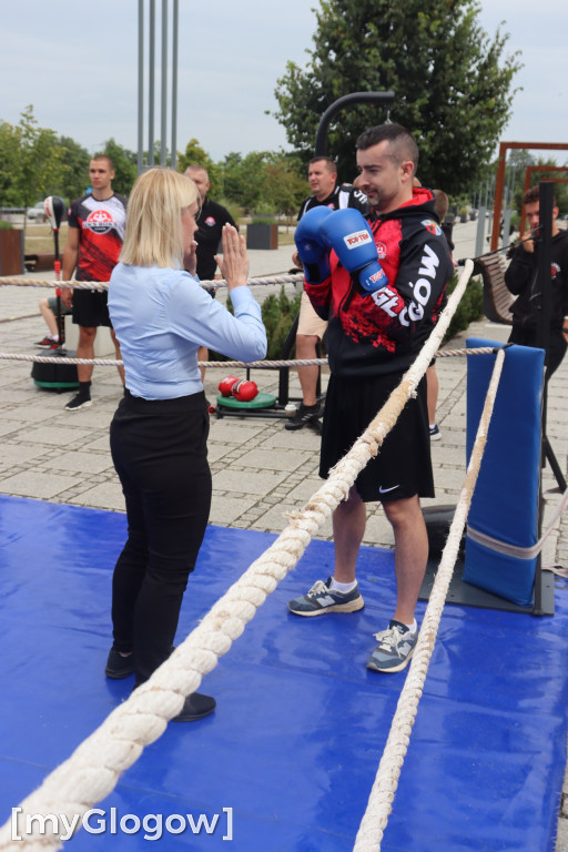 Piknik bokserski na Bulwarze Nadodrzańskim
