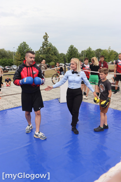 Piknik bokserski na Bulwarze Nadodrzańskim
