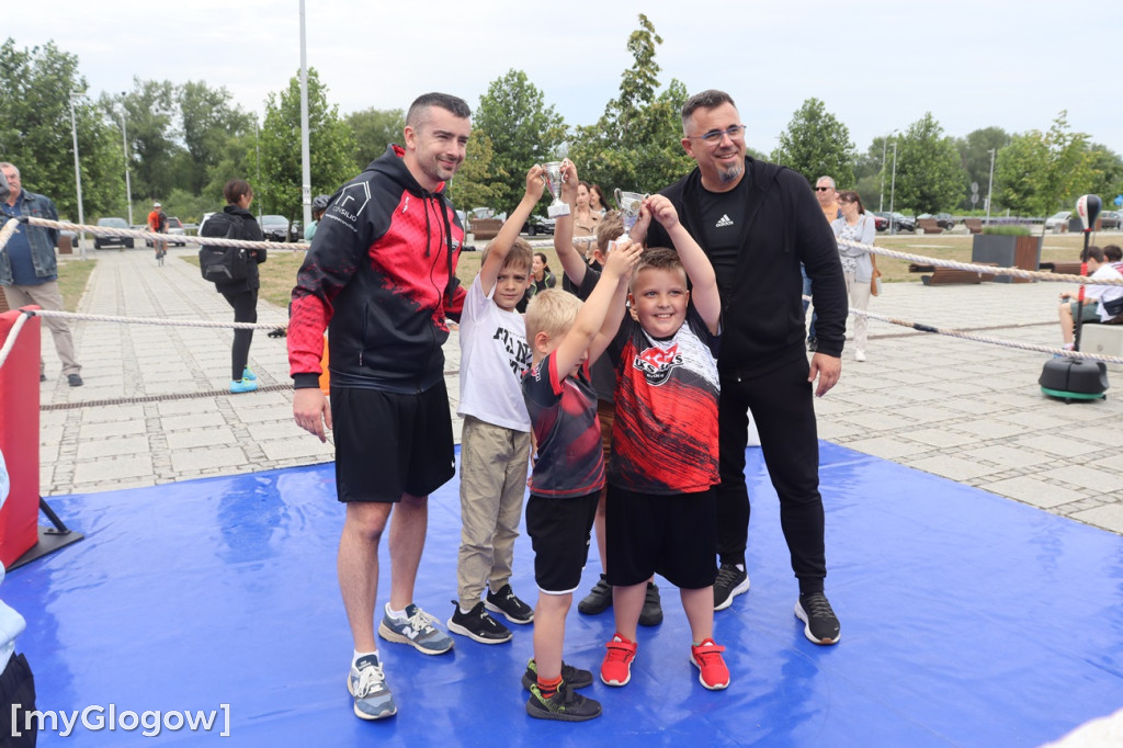 Piknik bokserski na Bulwarze Nadodrzańskim