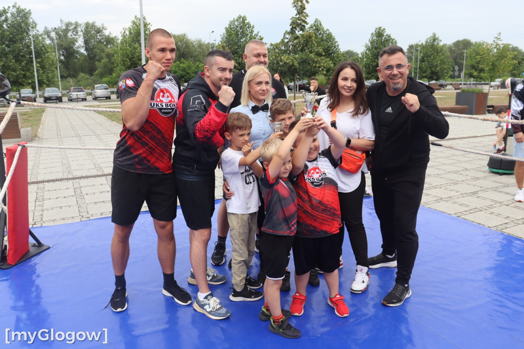 Piknik bokserski na Bulwarze Nadodrzańskim