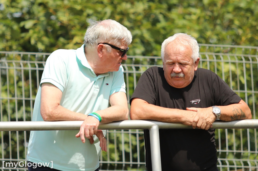 Kibice na meczu Chrobrego Głogów z Termalicą