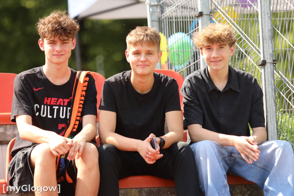 Kibice na meczu Chrobrego Głogów z Termalicą