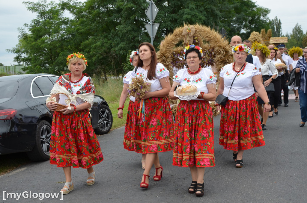 Gmina Jerzmanowa bawi  się na dożynkach w Potoczku