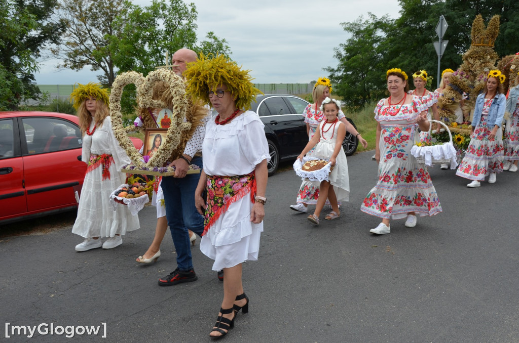 Gmina Jerzmanowa bawi  się na dożynkach w Potoczku