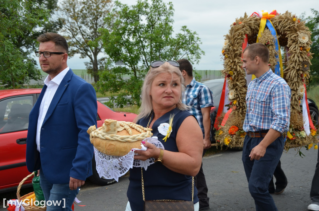 Gmina Jerzmanowa bawi  się na dożynkach w Potoczku