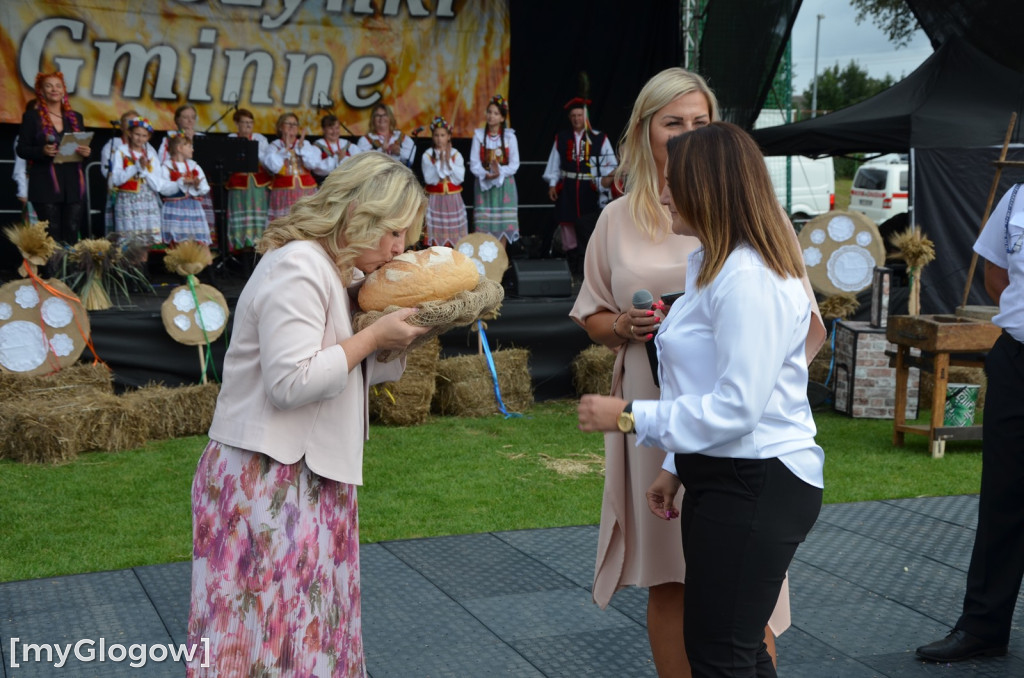 Gmina Jerzmanowa bawi  się na dożynkach w Potoczku