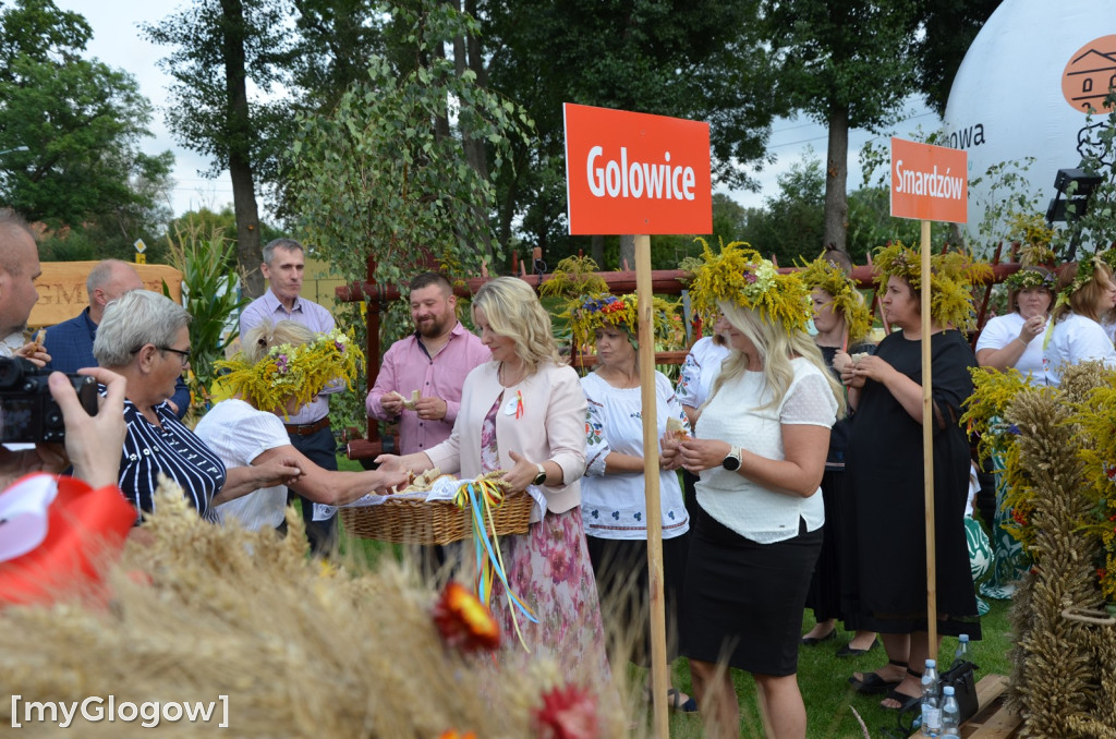 Gmina Jerzmanowa bawi  się na dożynkach w Potoczku