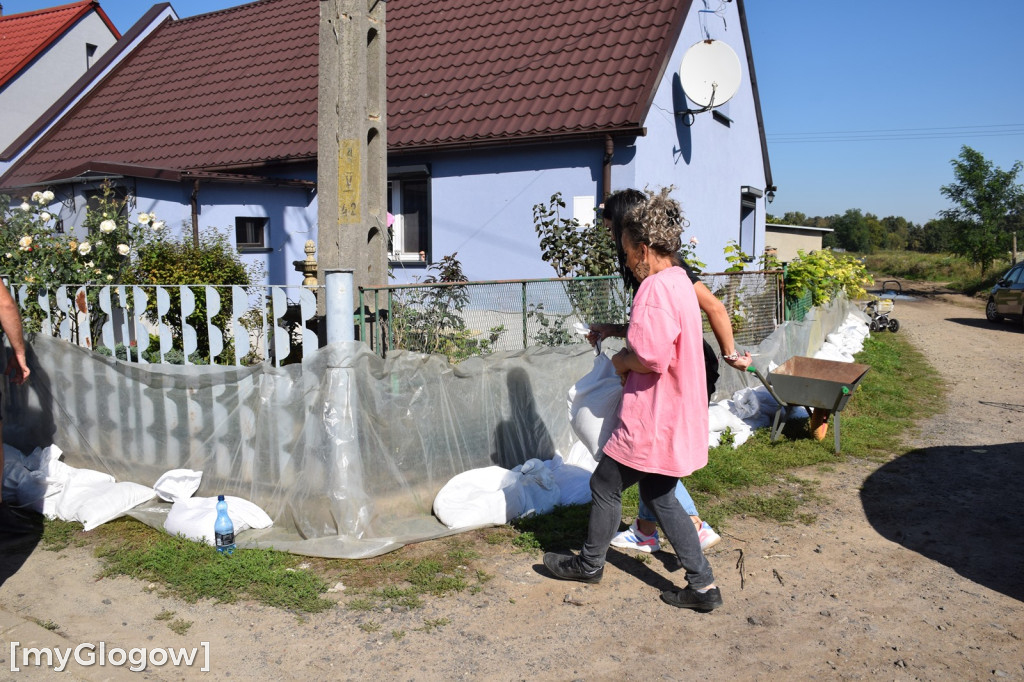 Osiedle Krzepów w Głogowie na wojnie