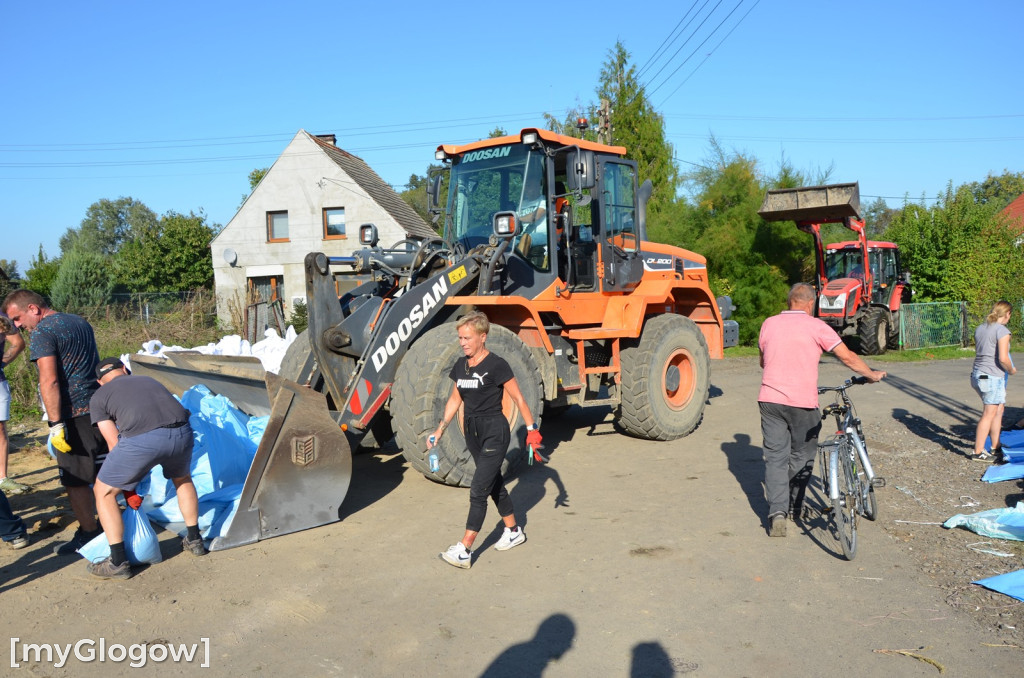 Przedmoście walczy dopóki sią da. Woda na posesjach