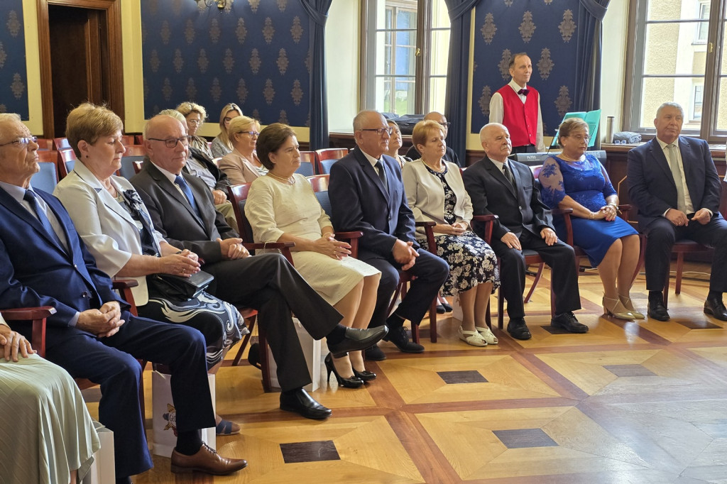 Złote Gody w ratuszu w Głogowie