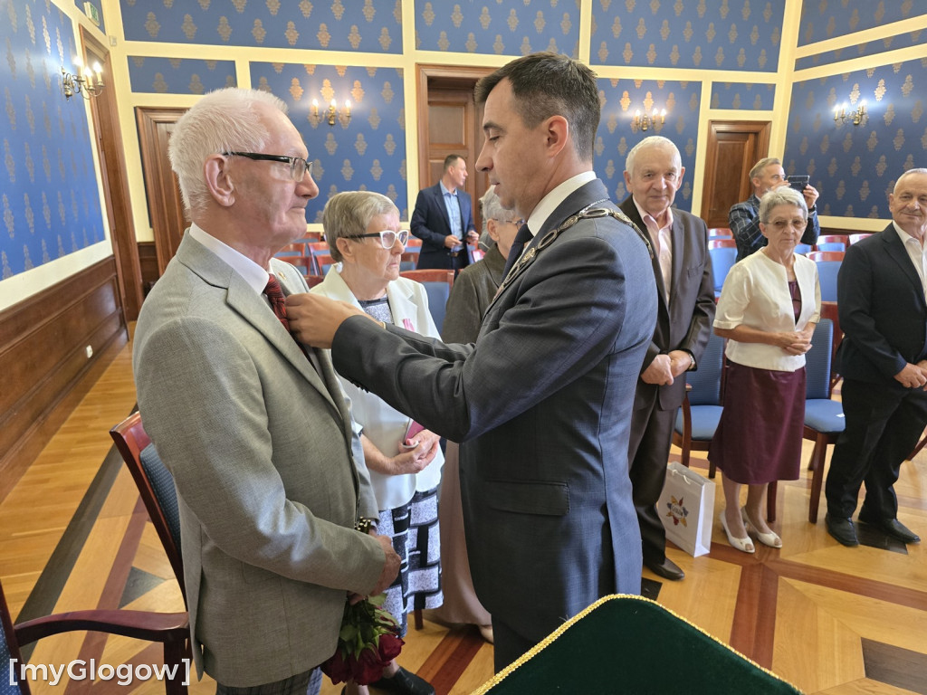 Złote Gody w ratuszu w Głogowie