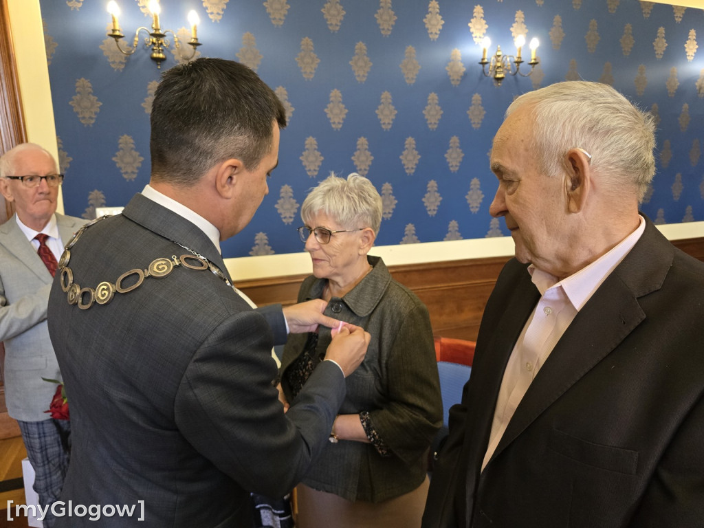 Złote Gody w ratuszu w Głogowie