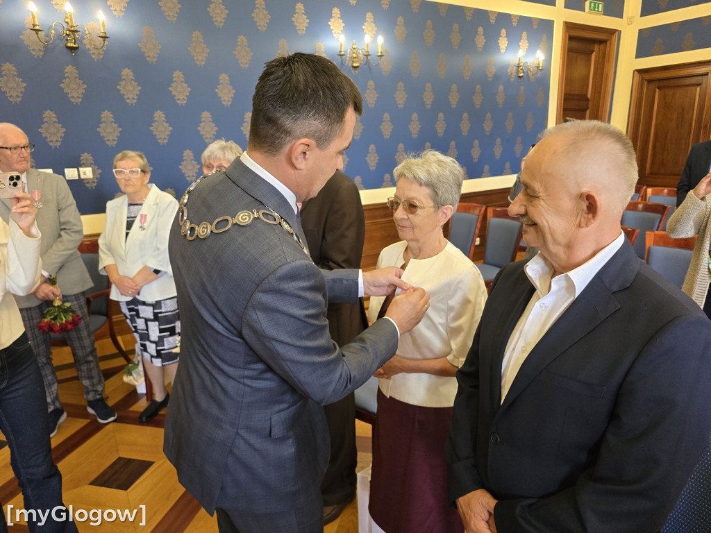 Złote Gody w ratuszu w Głogowie