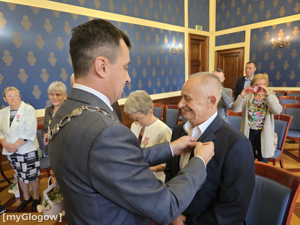 Złote Gody w ratuszu w Głogowie