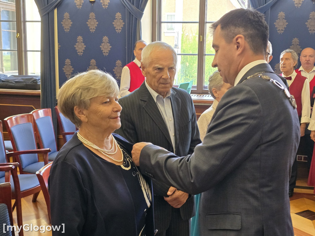 Złote Gody w ratuszu w Głogowie