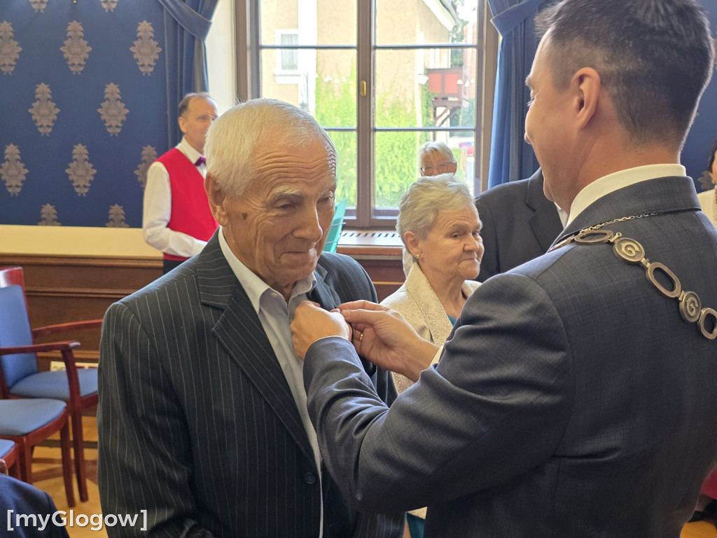 Złote Gody w ratuszu w Głogowie