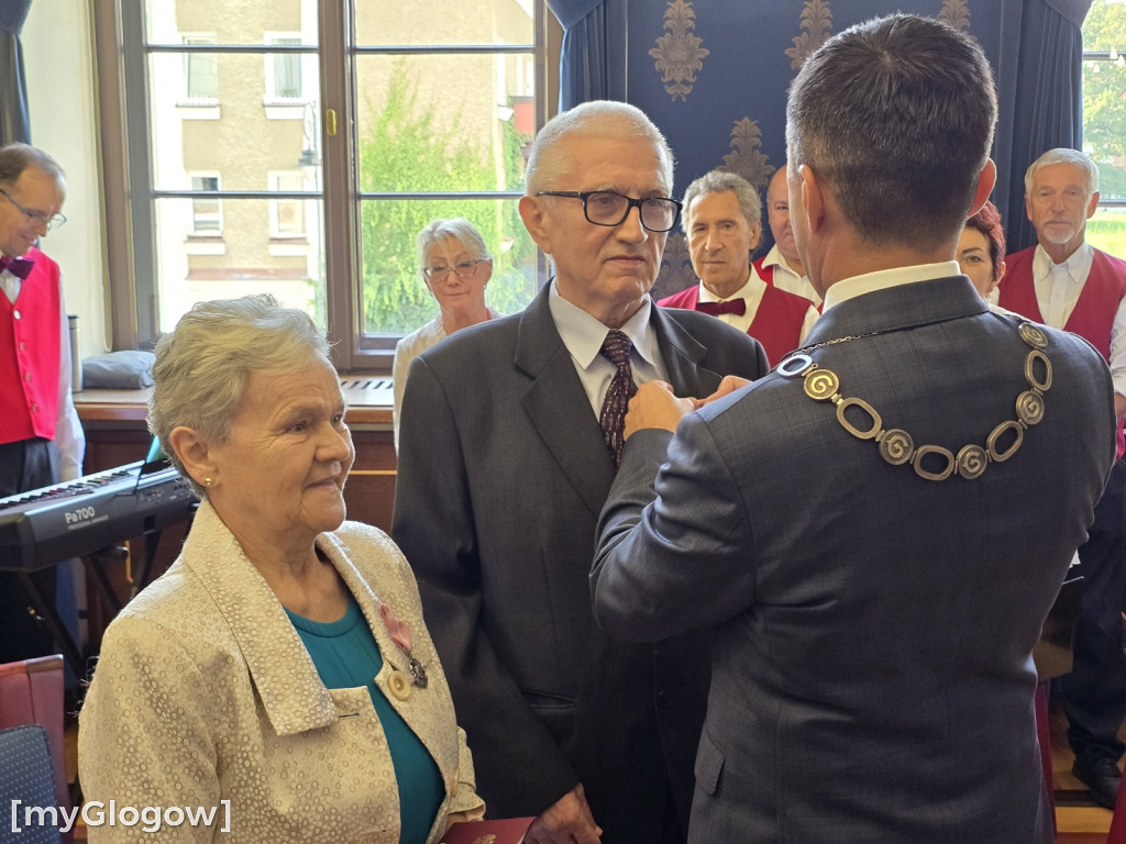 Złote Gody w ratuszu w Głogowie