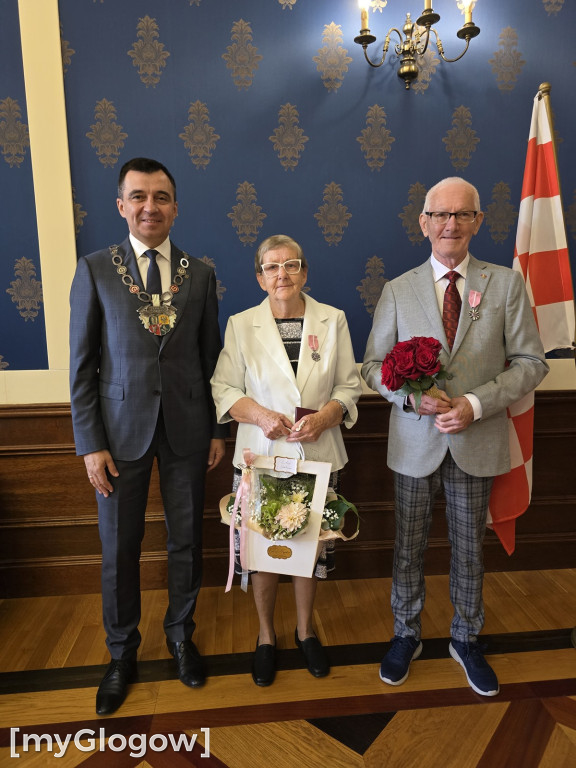 Złote Gody w ratuszu w Głogowie