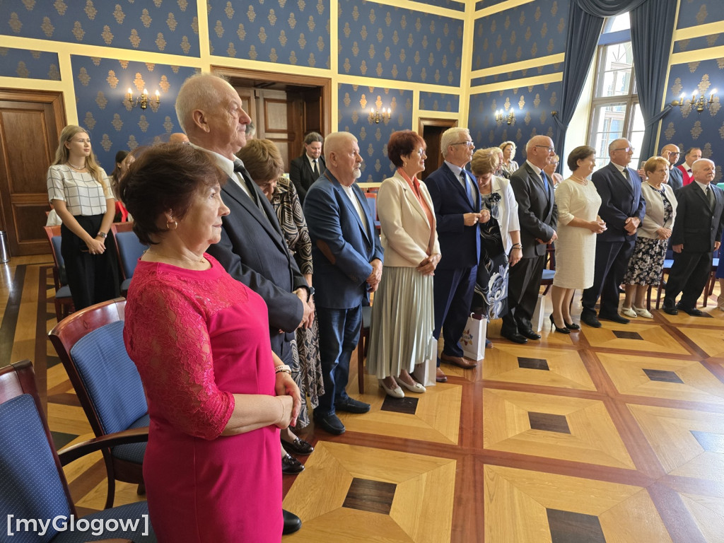Złote Gody w ratuszu w Głogowie