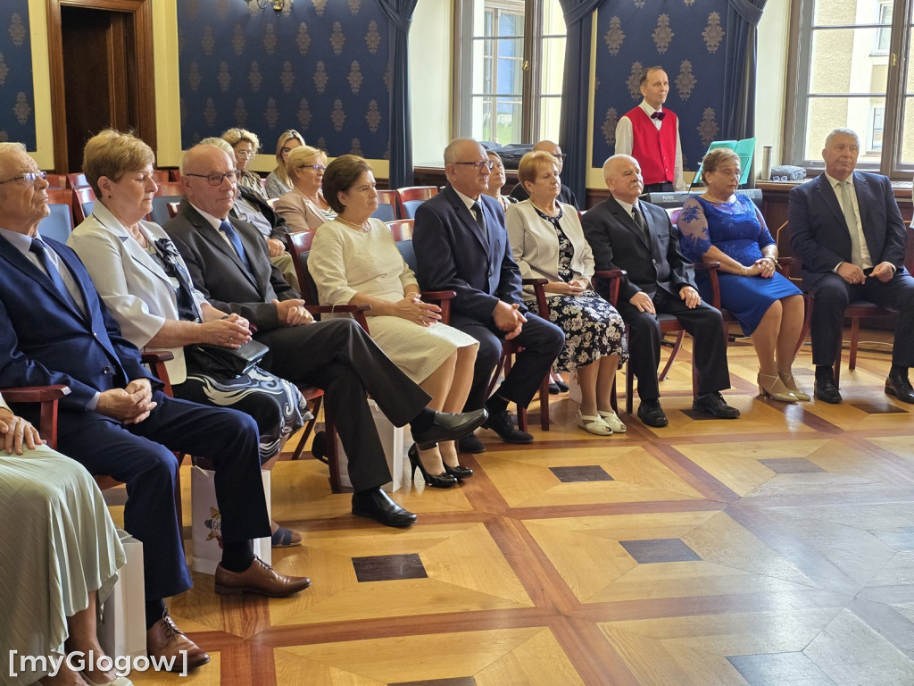 Złote Gody w ratuszu w Głogowie