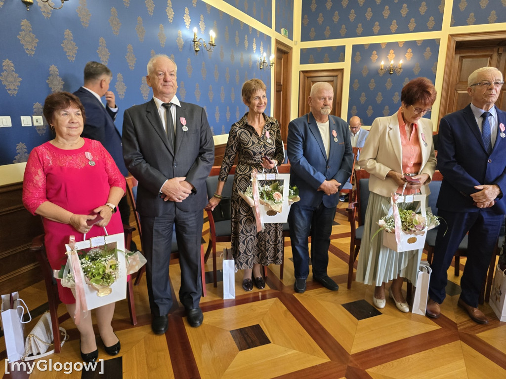 Złote Gody w ratuszu w Głogowie