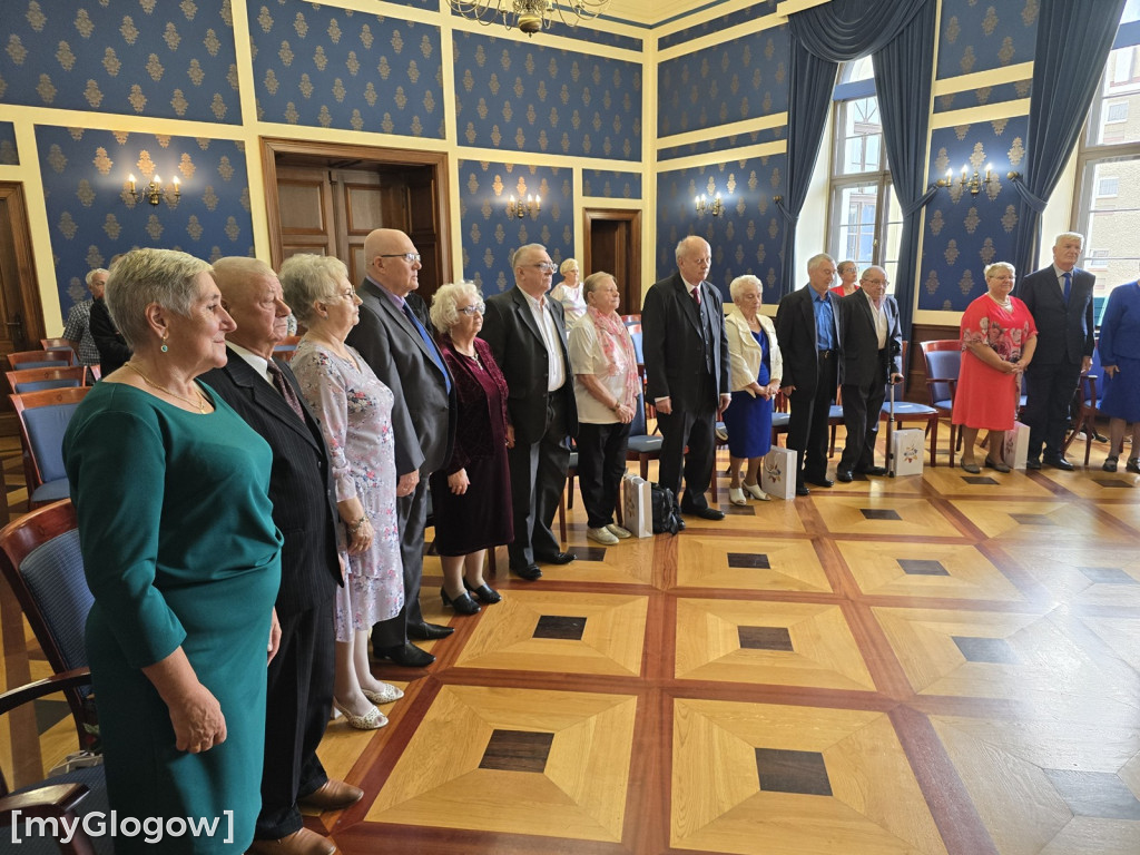 Złote Gody w ratuszu w Głogowie