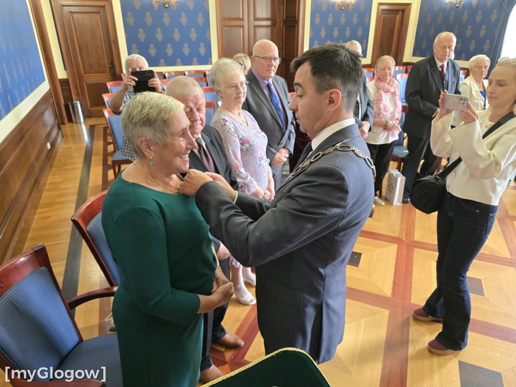 Złote Gody w ratuszu w Głogowie