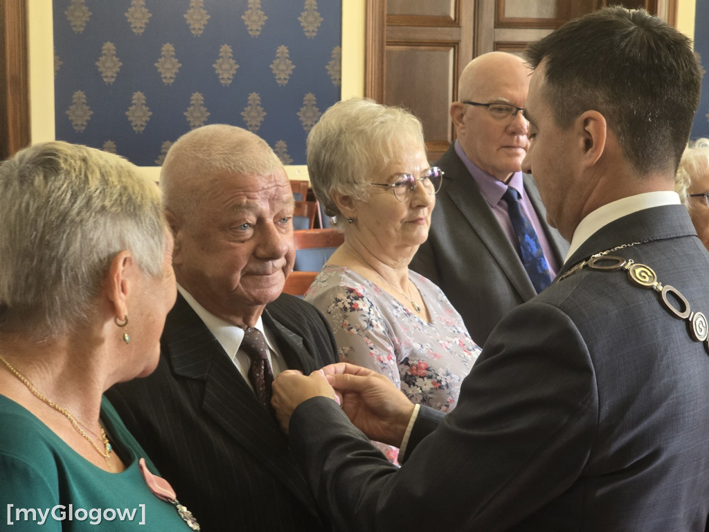 Złote Gody w ratuszu w Głogowie