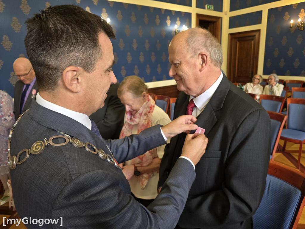 Złote Gody w ratuszu w Głogowie