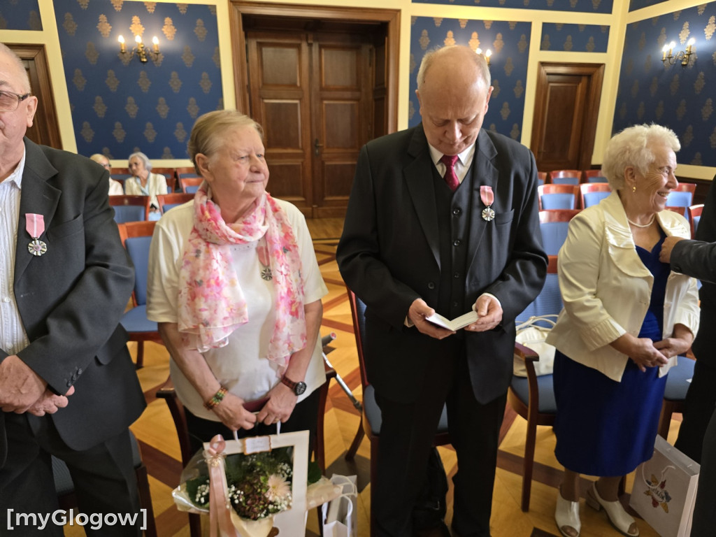 Złote Gody w ratuszu w Głogowie
