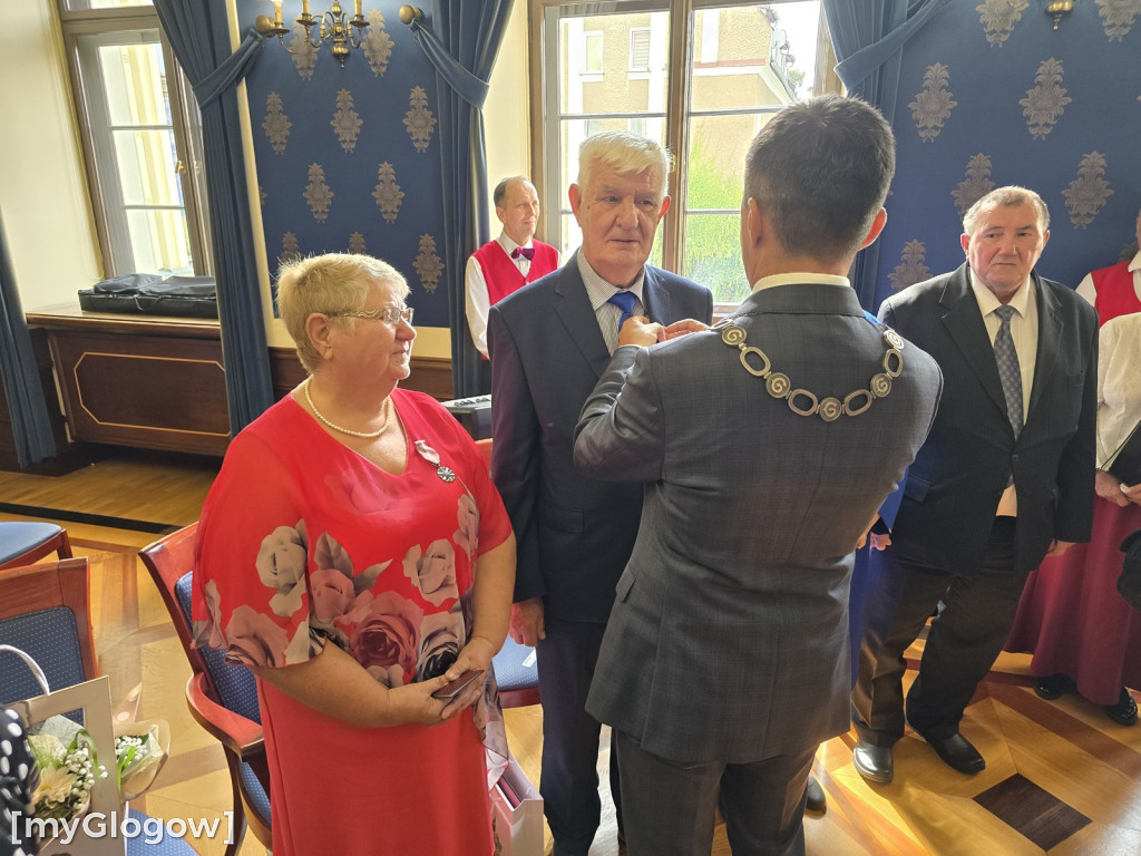 Złote Gody w ratuszu w Głogowie