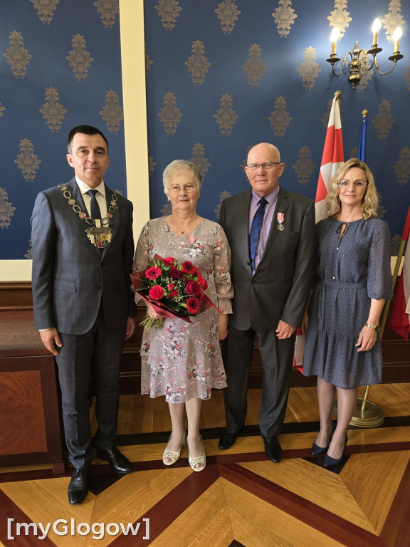 Złote Gody w ratuszu w Głogowie